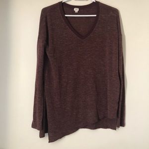 EUC Aritzia Wilfred Oversized Vneck Sweater Size XS
